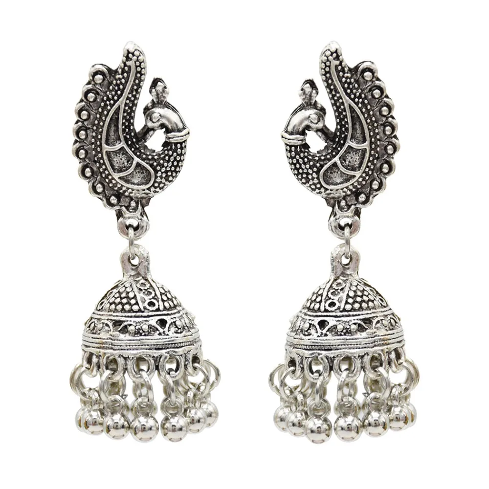 Boho классический серебристый цвет металлические серьги капли для женщин