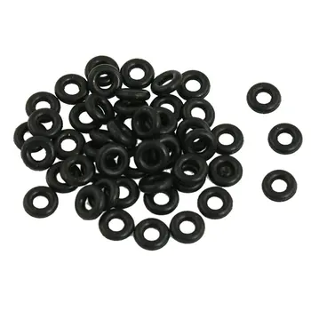 

Black 7mm x 2mm O Rings Hole Sealing Gasket Washer 50 Pcs