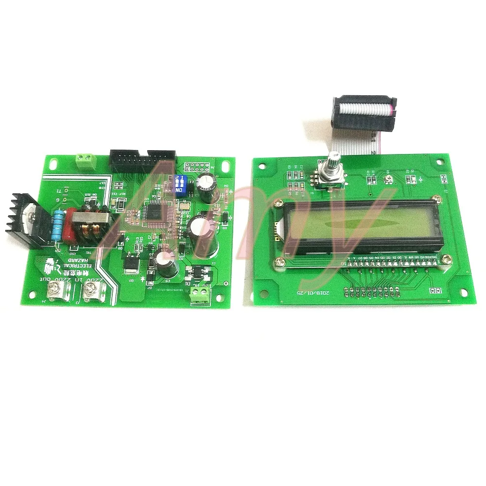 

JST41Z Battery spot welding control board, 16 single chip microcomputer control, 1602 MCU LCD, encoder double pulse