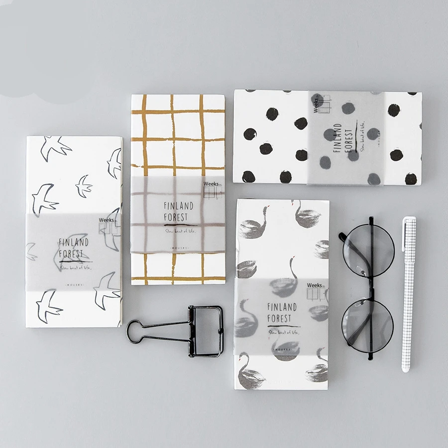 

7 Days Planner Undated Pocket Agenda Yearly Plan*2P+Monthly Plan*2P+Weekly Plan*1P+Grid Paper*155P School Office Supplies