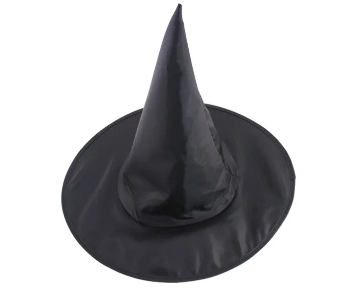 

Halloween Wizard Witch Hat Festive Photograph Costume Party Props Potters Caps Cosplay Halloween Black Oxfo Cloth For Children