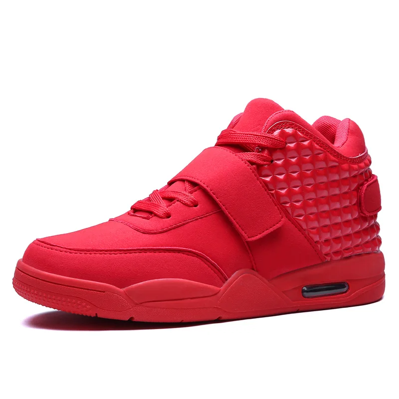 

Plus Size 46 Cool Retro Bakset Homme 2019 New Brand Men Basketball Shoes For Sneakers Mens Gym Sport Shoes Male Jordan Shoes Red