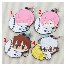 Anime Keychain Kazuya daiya no ace Sawamura Furuya Kominato Haruichi baseball Phone Strap Pendant Keychain Keyrings De Llaveros