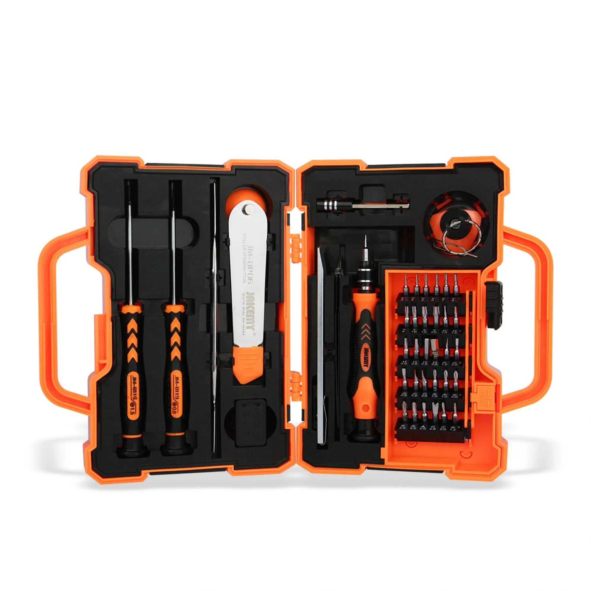 Najtaniej JAKEMY 45 w 1 demontaż Repair Tool Multi bity zestaw śrubokrętów precyzyjnych z pincetą nadaje się do PC telefonu laptopa