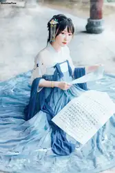 2019 Новый hanfu Национальный Древний китайский Косплей Костюм Древний женский китайский hanfu одежда Леди китайский сценический спектакль