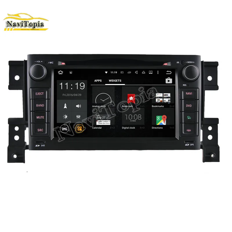 NAVITOPIA 2G четырехъядерный Android 7 1 Автомобильный gps для Suzuki Grand Vitara 2006 2007 2008 2009 2010 2011 2012