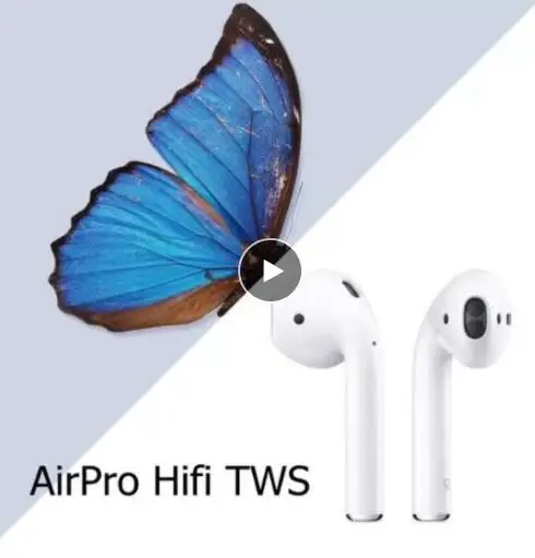 

New AIRPRO2 5.0 Mini Bluetooth Headset Stereo Earbuds Air Pods Wireless Earphone Earbuds for Iphone Apple 6/7/8/PLUS