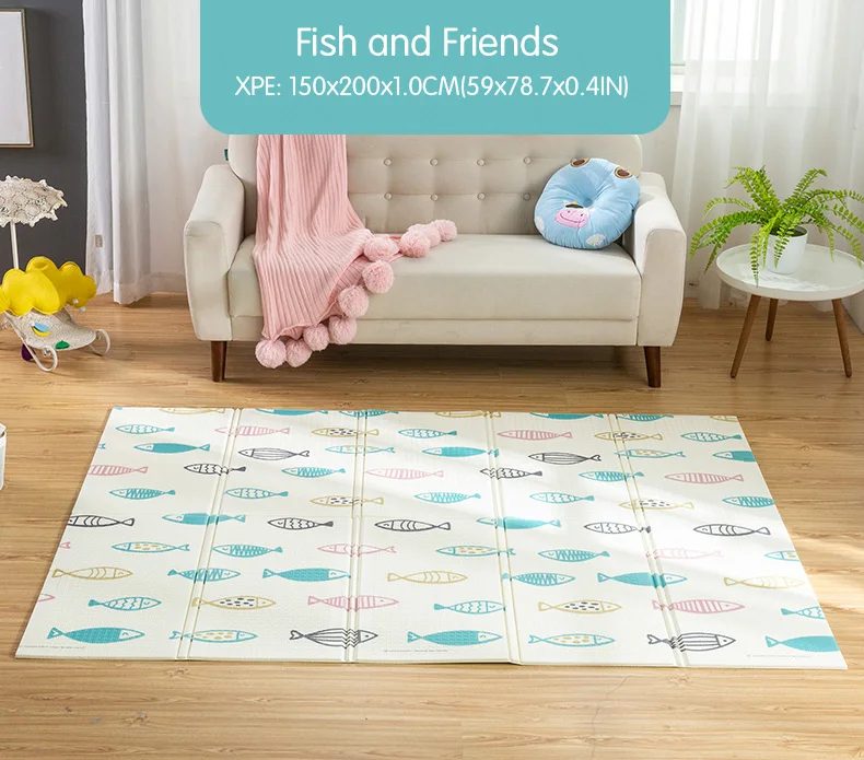 Esteira do Jogo do Bebê Infantil das Crianças do Quarto Quarto do Bebê Infantil Brilhante Xpe Enigma Mat Espessamento Tapete do Bebê Mat Bebê Engatinhando Pad Dobrável Tapete 13 baby carpet