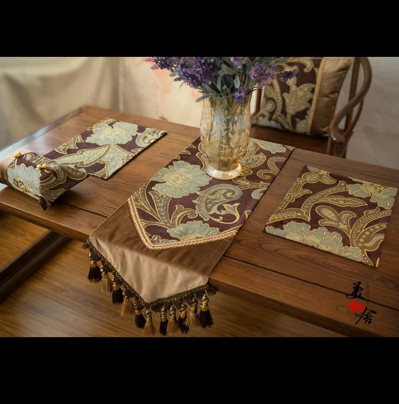 Freeshipping Retro Orchid European Luxury Customized Wedding Room Car Hotel Decorative Embroidery Tissue Box Napkin Holder Cover
