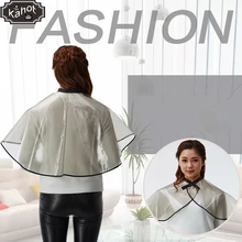 1 шт. Профессиональные парикмахерские накидки 3D Прозрачные Водонепроницаемые средства для ухода за волосами нагрудник Стайлинг Салон Парикмахерская накидка для мытья головы обертывания