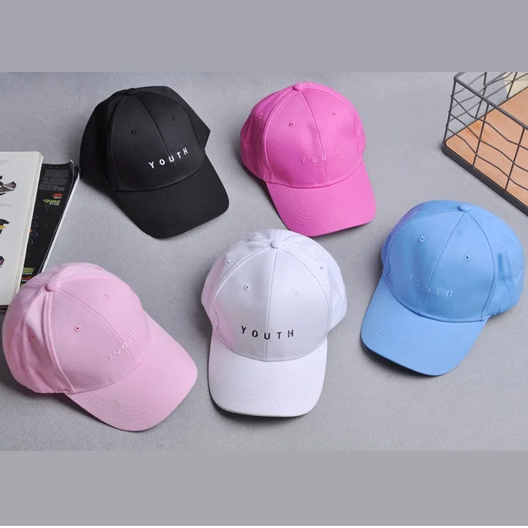 Baseball-Caps-Women-Outdoor-Shade-Caps-Simple-Embroidery-Letters-YOUTH-Wild-Casual-New-Baseball-Caps