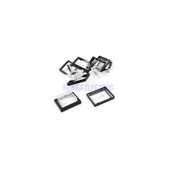 

100 Pcs/lot 26mm x 20mm Protective Plastic Waterproof Rocker Switch Cover Face for KCD4
