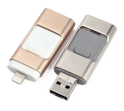 Я флеш-накопитель USB Memory Stick U накопитель OTG Pendrive для iPhone 5 6 7 8 iPad iPod/PC/MAC Andriod iOS ПК 32 г 64 г