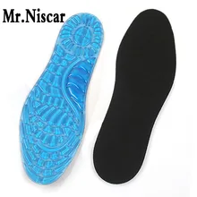 Mr. niscar/арки Поддержка стельки синий гранул анти скользких шок абсорбент спортивные стельки для Для мужчин Для женщин спортивная обувь Gel обуви колодки