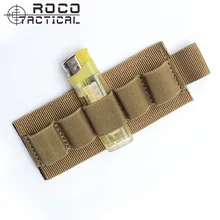 ROCOTACTICAL страйкбол для перезарядки ружья Buttcuff Shotgun Shell Ammo Pouch MOLLE system Ready Pouch кобура для страйкбола 5rd Shell Holder