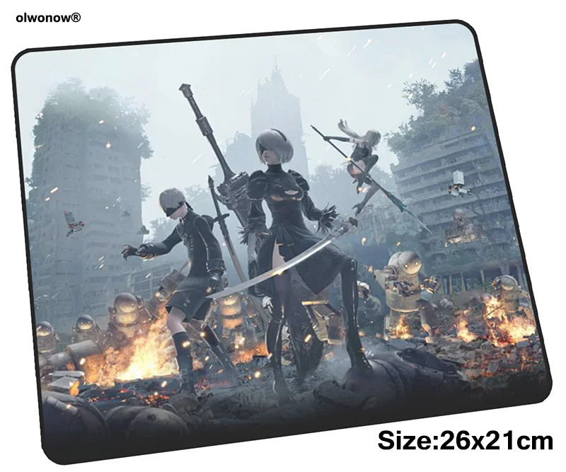 Коврик для мыши NieR 26x21 см игровой коврик большой подарок мальчика компьютерный