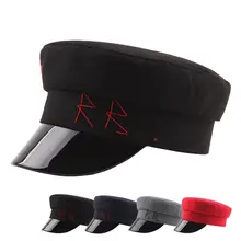 Модная Солнцезащитная шляпа с таким же козырьком для мужчин и женщин Солнцезащитная Летняя женская кожаная кепка с поясом