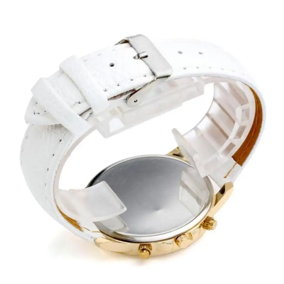Timezone#401 Модные женские кварцевые часы женские s GENEVA римские цифры