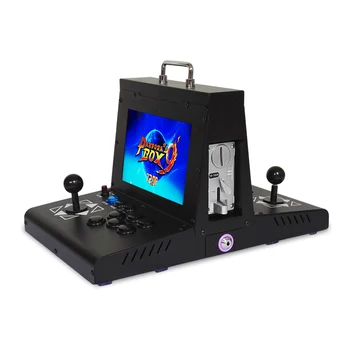 

Game machine home arcade back to back desktop double mini arcade fighting machine