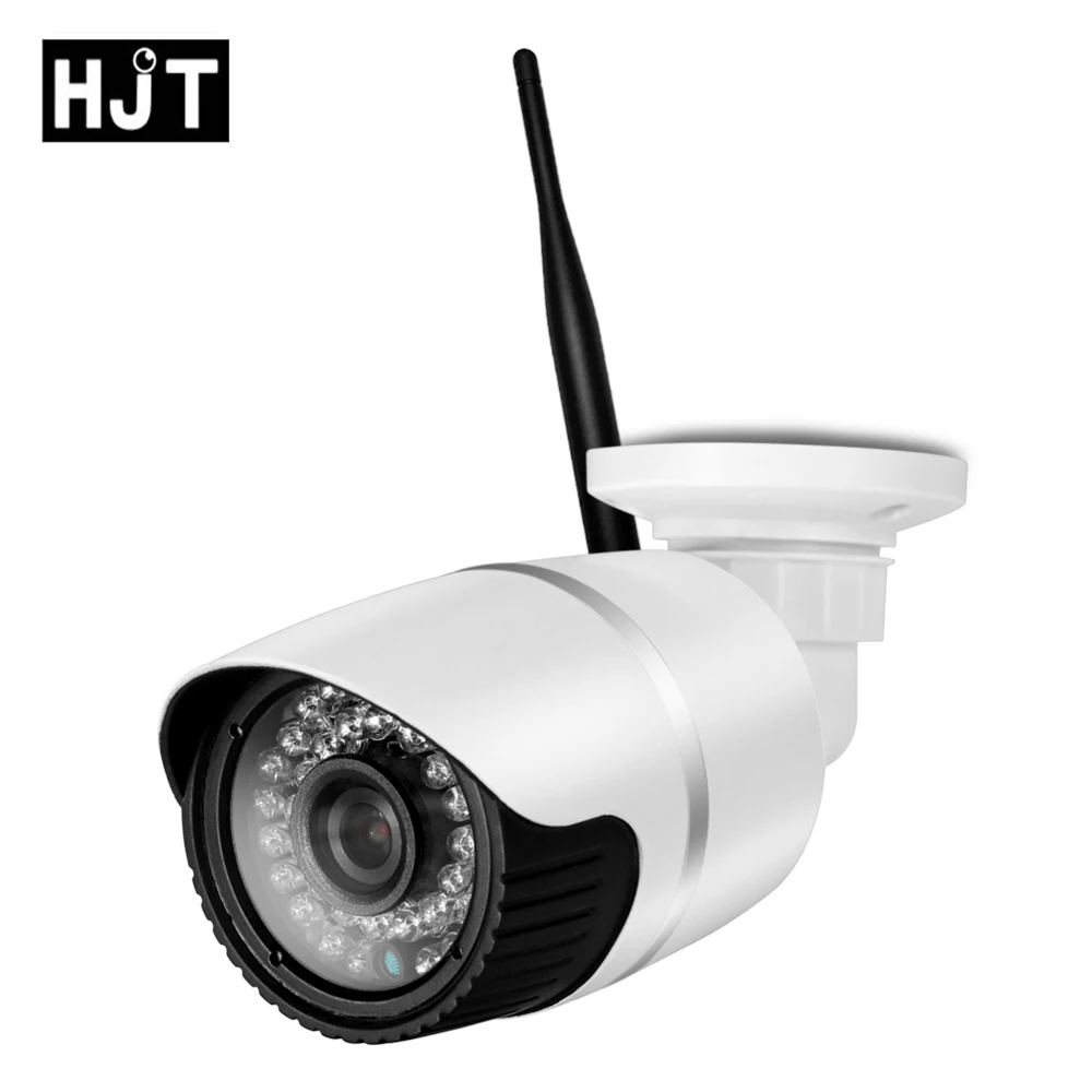 

HJT WIFI Network Camera H.265 5.0MP SD Card Slot CCTV Camera 36IR Night Vision P2P Outdoor Waterproof Onvif 2.1