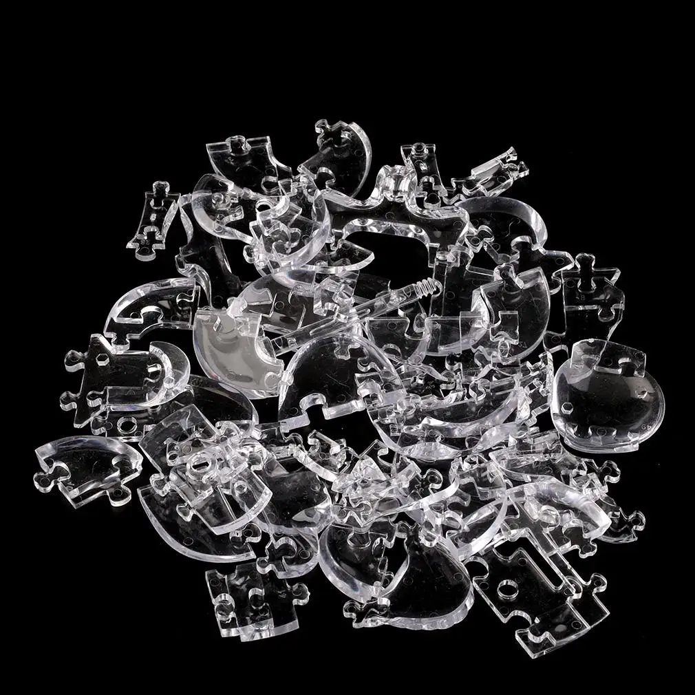 3D Хрустальная головоломка DIY Головоломка Сборная модель подарок игрушка Череп Скелет детские игрушки-пазлы для детей установленная головоломка Раннее Обучение