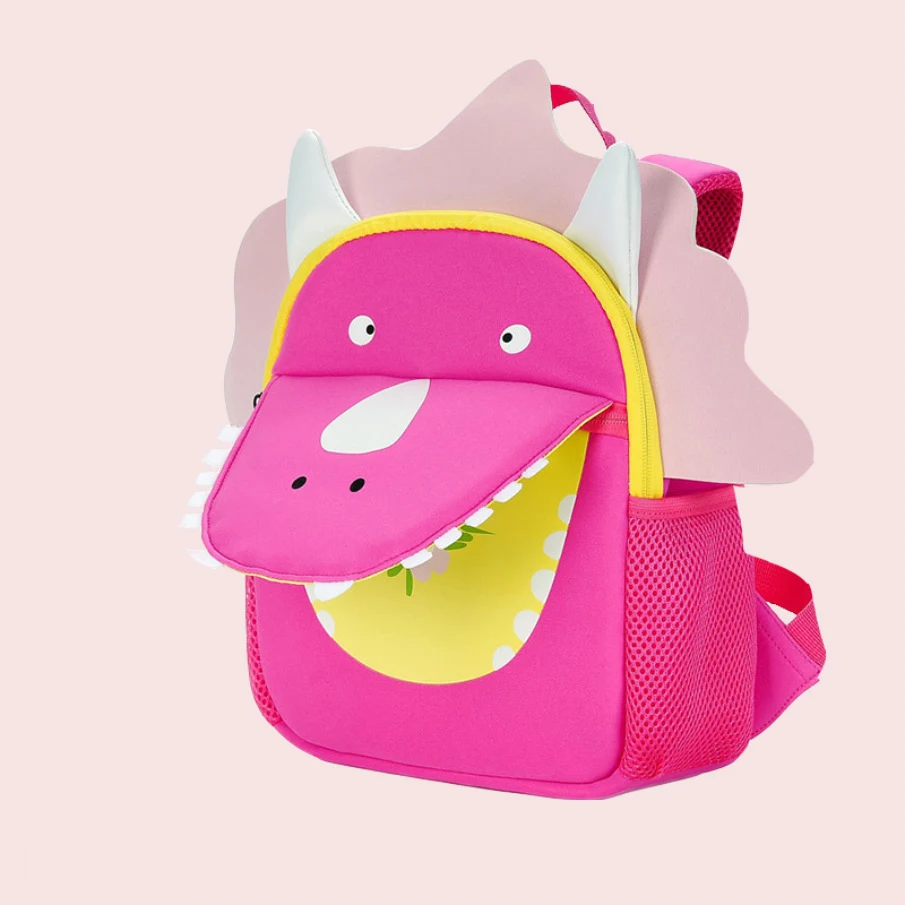 Горячая Распродажа Детский рюкзак aminals плюшевый Детский рюкзак для детей 1-4 лет динозавр анти-потерянный рюкзак для детей