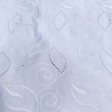 Швейцарская вуаль кружева в швейцарской Африканской ткани белый нигерийский кружевной ткани сухой младенец, ткань хлопок высокого качества 5 ярдов/lo5815