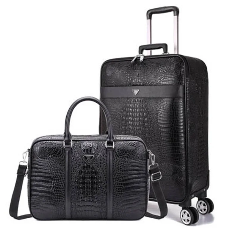 

Luxury Travel Suitcase set Rolling Spinner Luggage Women Trolley case with Wheels Man 20" boarding box carry on Travel Bag Trunk