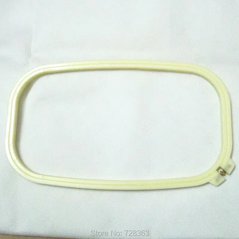 

Embroidery Frame Oblong 18*33cm Adjustable Rectangle Plastic Cross Stitch Hoop Buddy Tambour Embroidery Hoops Sewing Tools 1pc