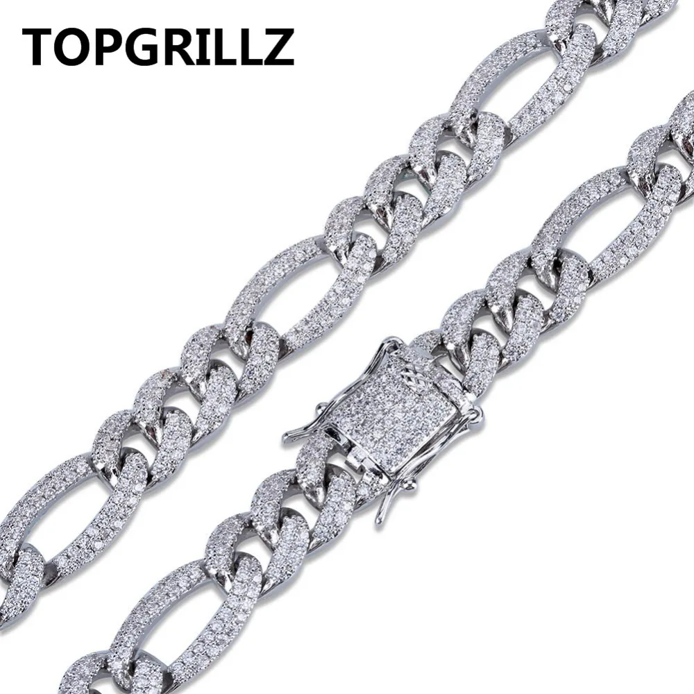 TOPGRILLZ 10mm Hip Hop Iced Out Full CZ 
