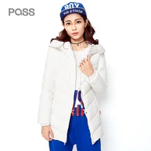 PASS 2017 New Arrival Women Winter Down Jacket Casual Solid Zipper Coat Female Large Size Slim Sleeve Patchwork Jackets