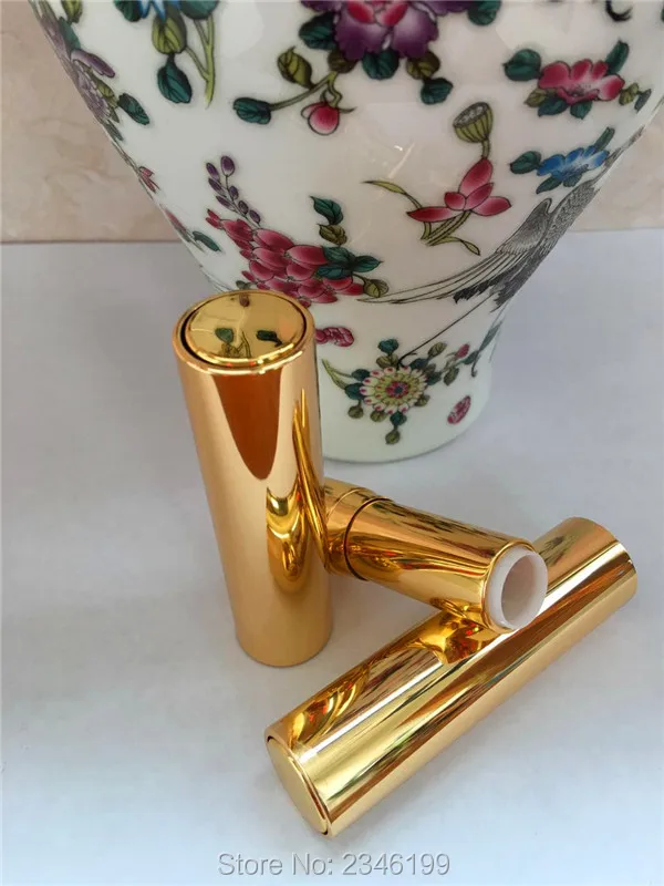 20pcs/lot Aluminum Superior Grade Lipstick Tube, Blue/Black/Gold