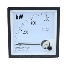 SQ-96 CP-96 CZ-96 счётчик киловатт указатель трехфазный активная мощность 600 кВт 1000/5A 380 В Генератор инструмент головка измеритель мощности