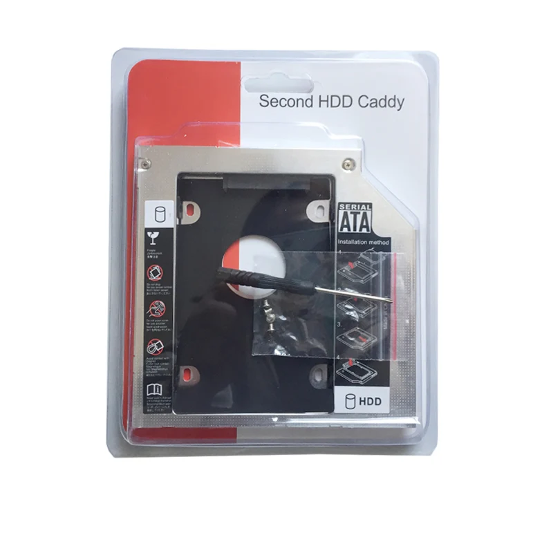 9,5 мм 2nd HD HDD SSD жесткий диск Caddy для acer Aspire E15 ES1-512 ES1-512-P1SM(Подарочная рамка оптического привода
