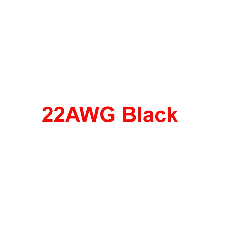 2 Pin 10 м 20 18AWG 20AWG 22AWG 24AWG Электрический белый черный Удлинительный провод светодиодный силовой кабель для одноцветные светодиодные ленты - Цвет: 22AWG Black