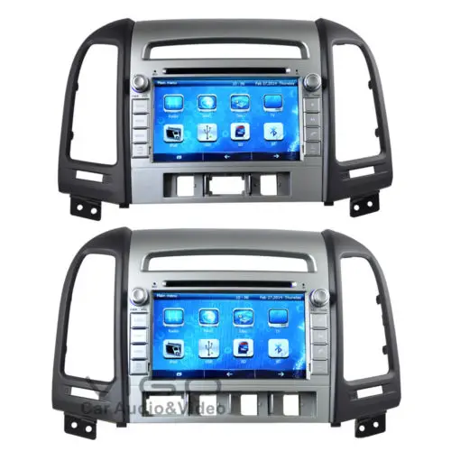 

MTK3360 faster speed 512Mb RAM WINCE 6.0 car DVD player 1080P gps fit for Hyundai SANTA FE 2012 santafe radio bluetooth navi