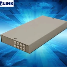 3 шт. 8 ядра FTTH коробка оптоволоконная распределительная коробка холоднокатаная стальная волоконная Клеммная коробка для pigtail out прямая бежевая утолщенная