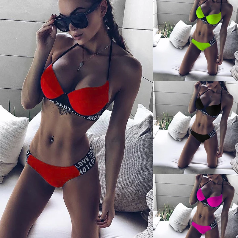 

High Waisted Bathing Suits Women Swimwear Sexy Swimsuit Thong Brazilian Bikini Push Up Swimming Suit for Women Monokini