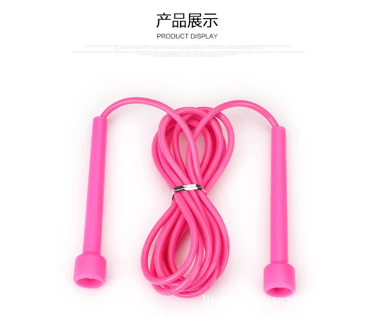 Розовое ограничение пропуска скорости 2,8 м, скакалка, Скакалка для упражнений, оборудование для фитнеса# B1