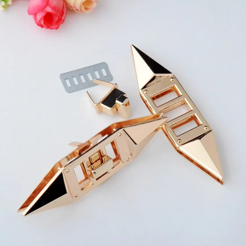 Buy Free Shipping 1 Sets Golden Purse Twist Turn Lock