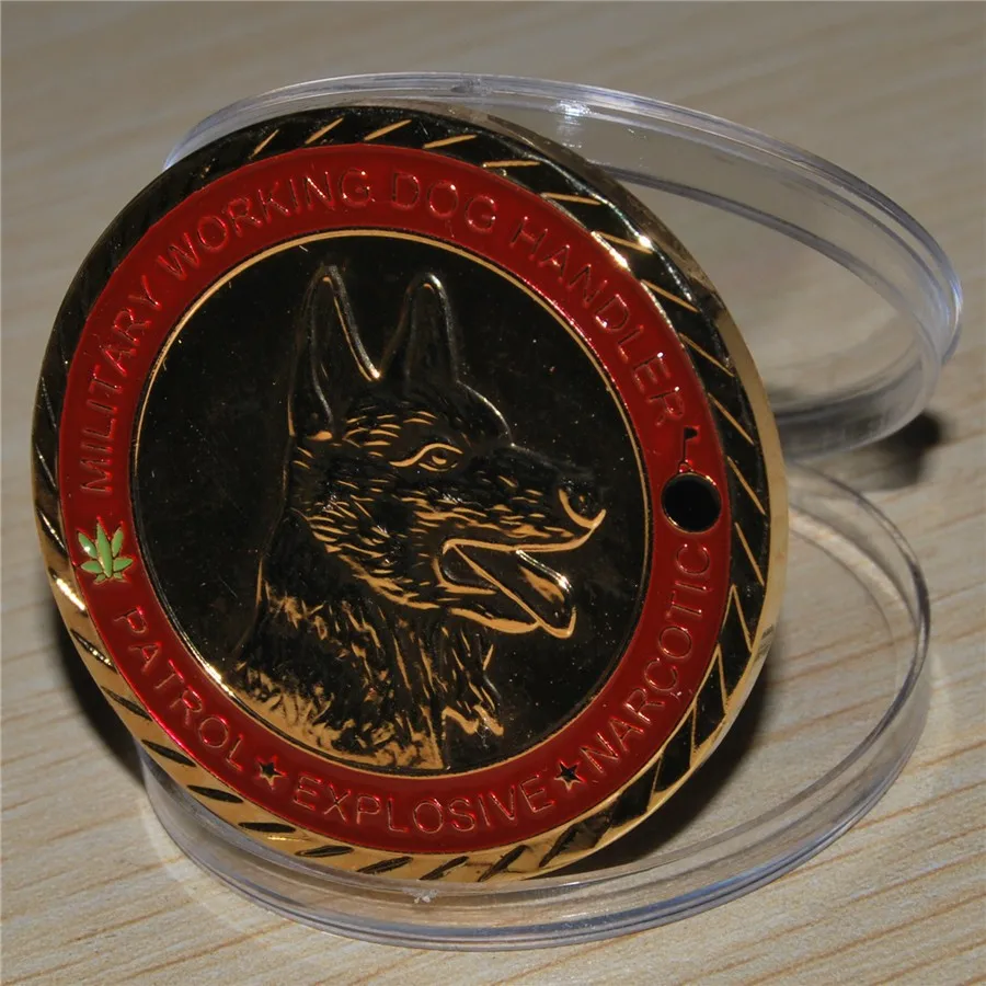 WORKING DOG K9 Challenge Coin (1)