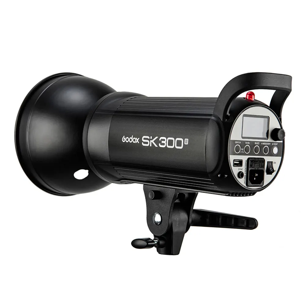 Godox SK300II Studio Flash With 2.4G Wireless X system+Bowen mount standard cover Gift (21)
