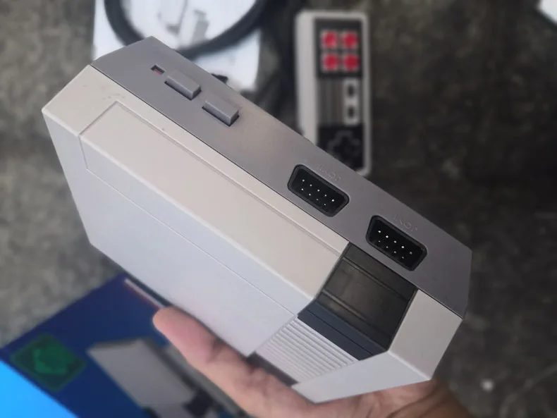 HDMI Мини ТВ игровая консоль Ретро видео игровая консоль для Nes 8 бит игры с 621 различными встроенными играми двойные геймпады