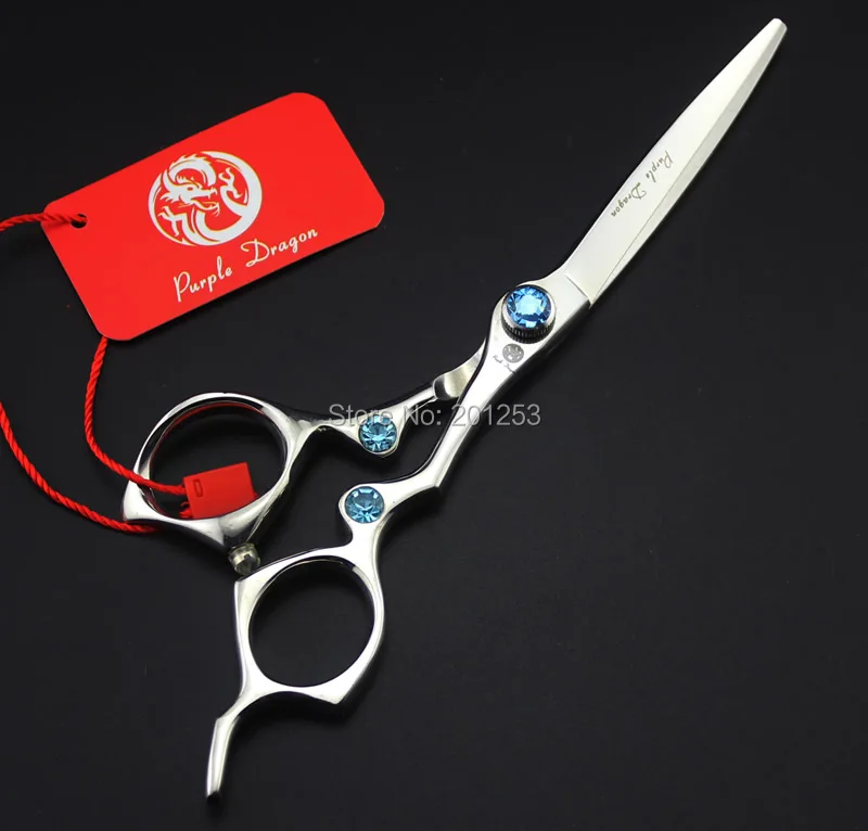 

Perfect Quality Import JP440C 6.0Inch Cutting Scissors Human Hair Shears with Blue Diamond for Salon Barbers,1Pcs LZS0661