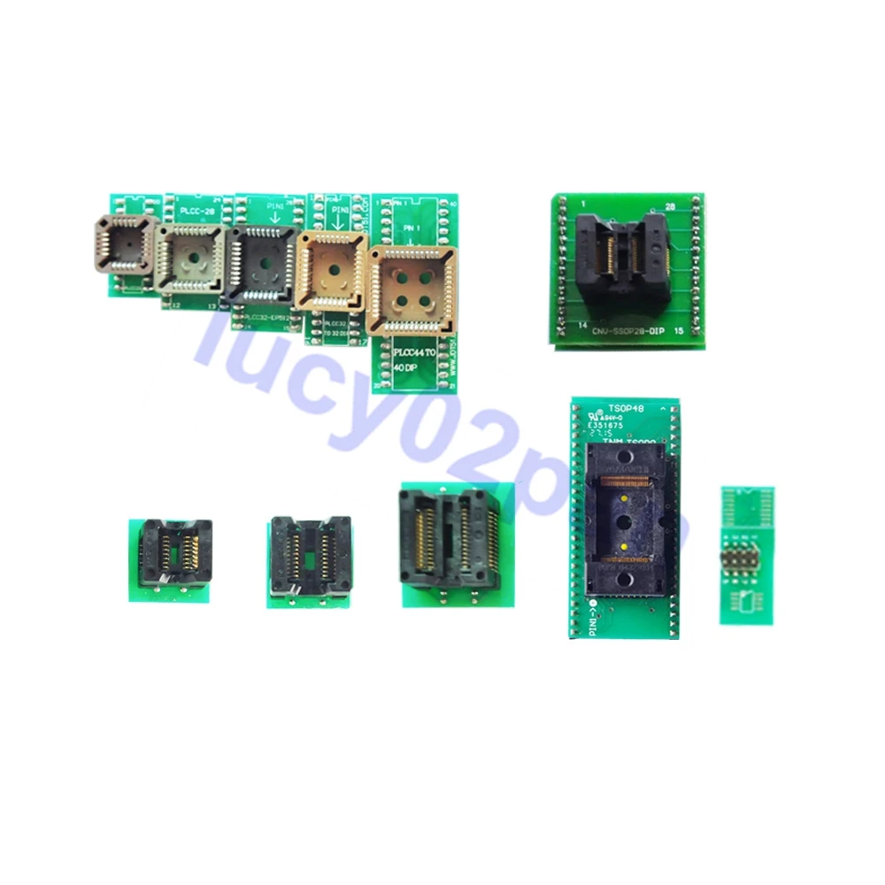 TNM5000 ISP EPROM программатор + 11 шт. адаптеры в комплекте TSOP48 тестовый зажим поддержка