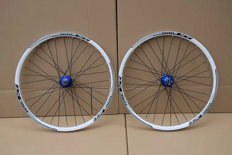 Cheap 2018 hot sale l01 MTB mountain bike bicycle 4 sealed bearings wheels double rim wheelset rims 32 Cheap 2018 hot sale l01 MTB mountain bike bicycle 4 sealed bearings wheels double rim wheelset rims 32