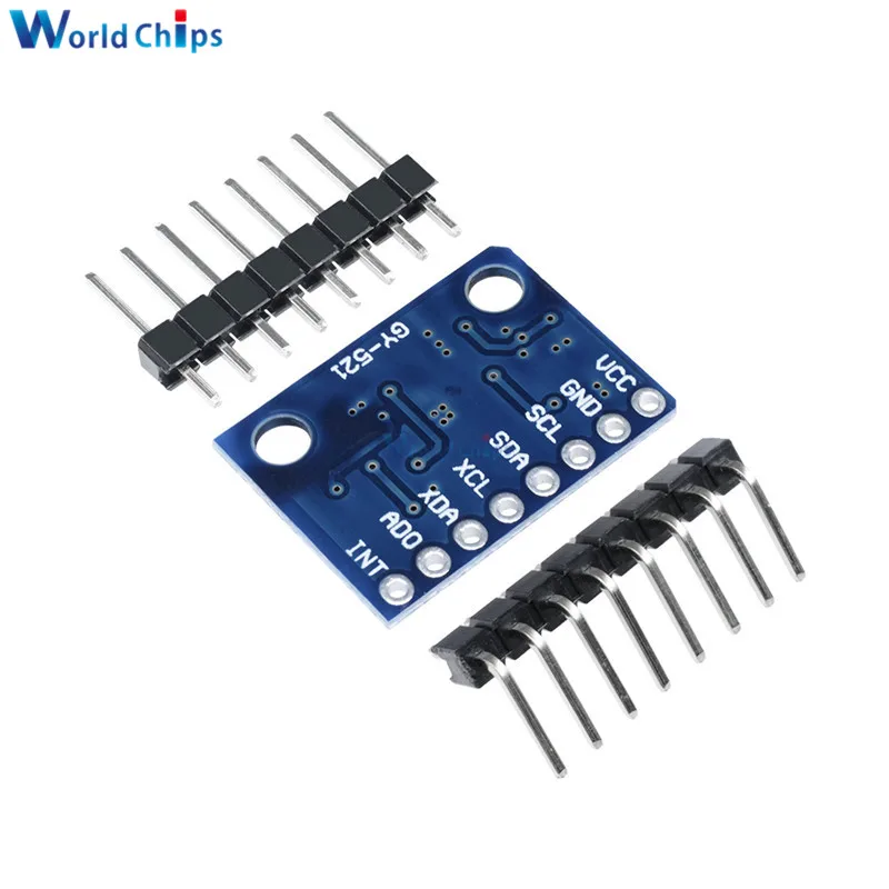 10 шт. GY 521 MPU6050 MPU 6050 модуль датчика для Arduino 3 оси гироскоп Модуль акселерометра
