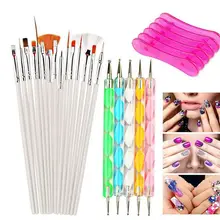 3 комплекта гвоздей включают белый стержень 15 комплектов винтовой штанги точечная ручка-аппликатор держатель