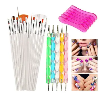 

3 Sets of Nails Include White Rod 15 Sets of Screw Rod Point Drill Pen Holder