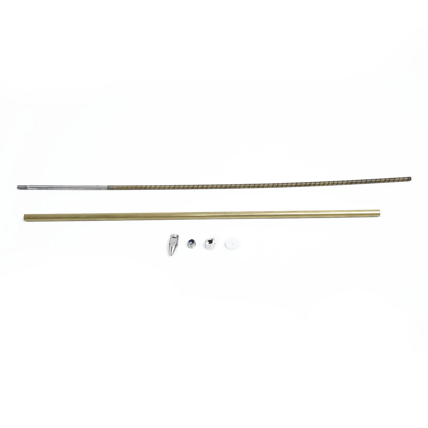

New UK RC Boat 4mm CW/CCW Flex Cable Flexible Shaft 350/400mm Prop Nut Drive Dog